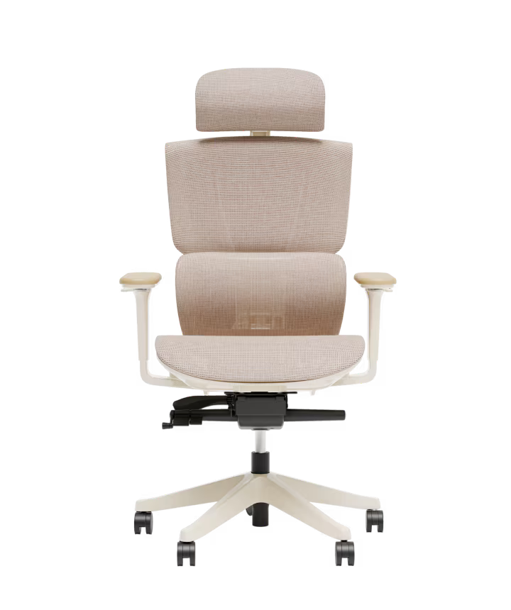 Ergonomische Bureaustoel -  Office Chair - Gamestoel - Volwassenen - Wit - C7W-AIR - FLEXISPOT