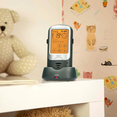 Alecto DBX68GS - Outdoor Babyfoon - Tot 1km bereik - Antraciet