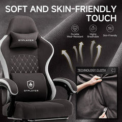 Ergonomische Bureaustoel -  Office Chair - Gamestoel - Volwassenen - Bruin - GTPLAYER