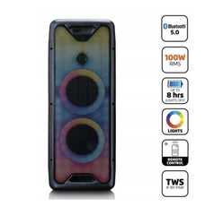 Bluetooth speaker - Muziek box - Partybox - 100W - Zwart - Lenco - PA-260BK
