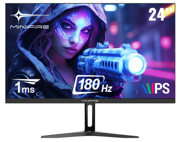 Gaming Monitor - Beeldscherm computer - 24 inch - 180Hz - FHD - Minifire