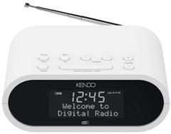 Wekkerradio met DAB - Digitale wekker - Alarmklok - Zwart - KENDO
