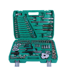 121 stks Volledige Set Multifunctionele Toolbox Auto Reparatie Tools set Ratelsleutel Auto Reparatie Tools Met Auto Reparatie Combinatie