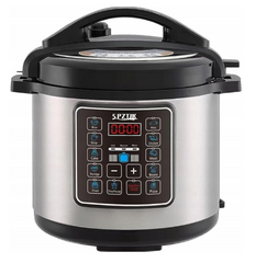 Multicooker - Snelkookpan - Slow Cooker - Rijstkoker - Stomer - 6 Liter - SPZTJK