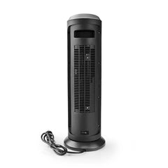 Nedis SmartLife keramische PTC-ventilatorkachel - Wi-Fi - 2000 W - 3 Warmte Standen - Zwenkfunctie - Display - 15 - 35 °C - Android / IOS - Zwart •