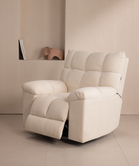 FLEXISPOT Elektrische Draaibare Schommelstoel met Relaxfunctie en Wafelvormige Rugleuning (Waffle)