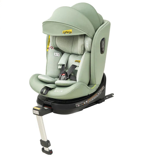 Autostoel - Isofix Autostoeltje - 0-12 jaar - Groen - Jovikids