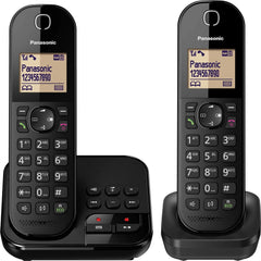 Panasonic DECT KX-TGC422, antwoordapparaat, lage straling, kleur: zwart
