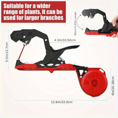 Plantenbindmachine, Lichtgewicht Plantenbindapparaat met 10000 Stuks Staples en 20 Rollen Tape voor Tomaten, Druiven, Komkommers en Klimplanten