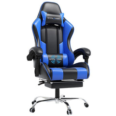 Ergonomische Bureaustoel -  Office Chair - Gamestoel - Volwassenen - Zwart/Blauw - GTPLAYER - GT800A