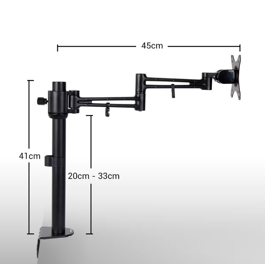 FLEXISPOT Monitorhouder M21, in hoogte verstelbare VESA-compatibel 75x75, 100x100