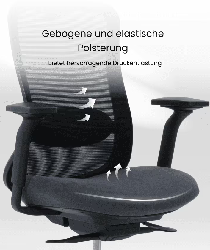 Ergonomische Bureaustoel -  Office Chair - Gamestoel - Volwassenen - Zwart - FLEXISPOT