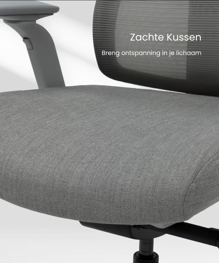Ergonomische Bureaustoel -  Office Chair - Gamestoel - Volwassenen - Zwart - FLEXISPOT