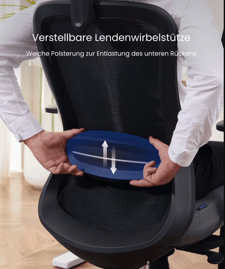 Ergonomische Bureaustoel -  Office Chair - Gamestoel - Volwassenen - Zwart - FLEXISPOT