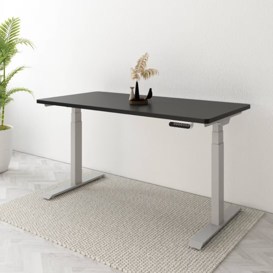 Bureaublad - Tafelblad - 120x60 cm - Elektrisch bureau - Zwart - FLEXISPOT