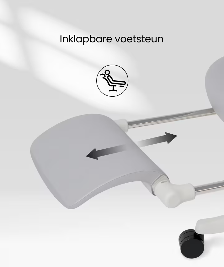 Ergonomische Bureaustoel -  Office Chair - Gamestoel - Volwassenen - Lichtgrijs - FLEXISPOT