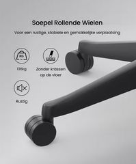 Ergonomische Bureaustoel -  Office Chair - Gamestoel - Volwassenen - Zwart - BS14B - FLEXISPOT