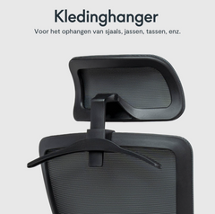 Ergonomische Bureaustoel -  Office Chair - Gamestoel - Volwassenen - Zwart - FLEXISPOT