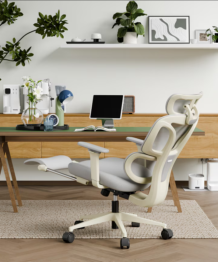 Ergonomische Bureaustoel -  Office Chair - Gamestoel - Volwassenen - Lichtgrijs - FLEXISPOT