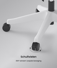 Ergonomische Bureaustoel -  Office Chair - Gamestoel - Volwassenen - Grijs - FLEXISPOT
