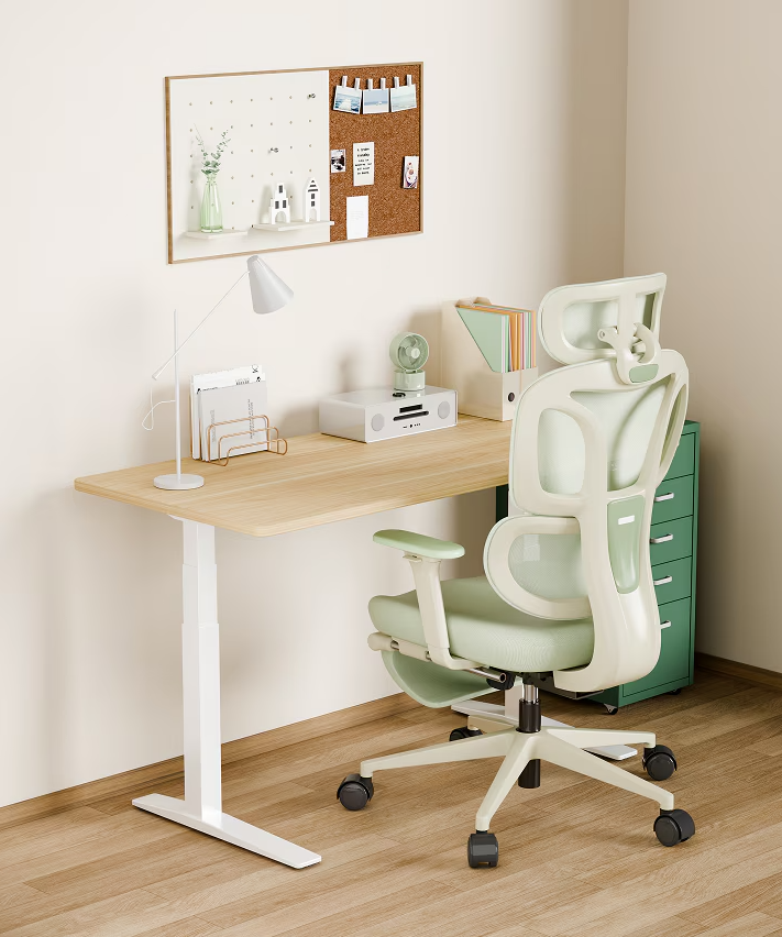 Ergonomische Bureaustoel -  Office Chair - Gamestoel - Volwassenen - Licht groen - FLEXISPOT