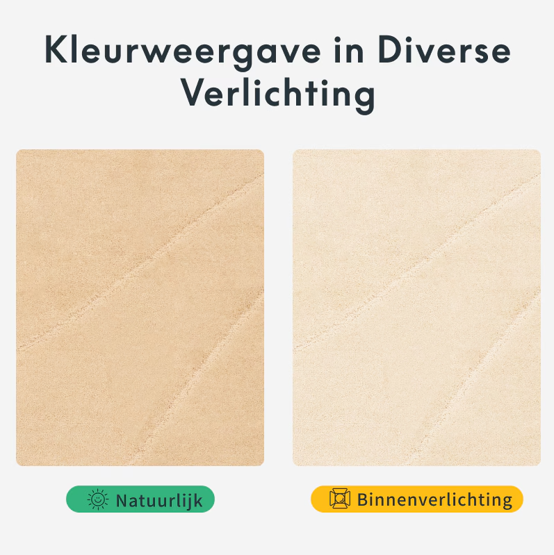 FLEXISPOT Geplooid getextureerd tapijt RG3, drie verschillende afmetingen (RG3) 160 x 230 cm