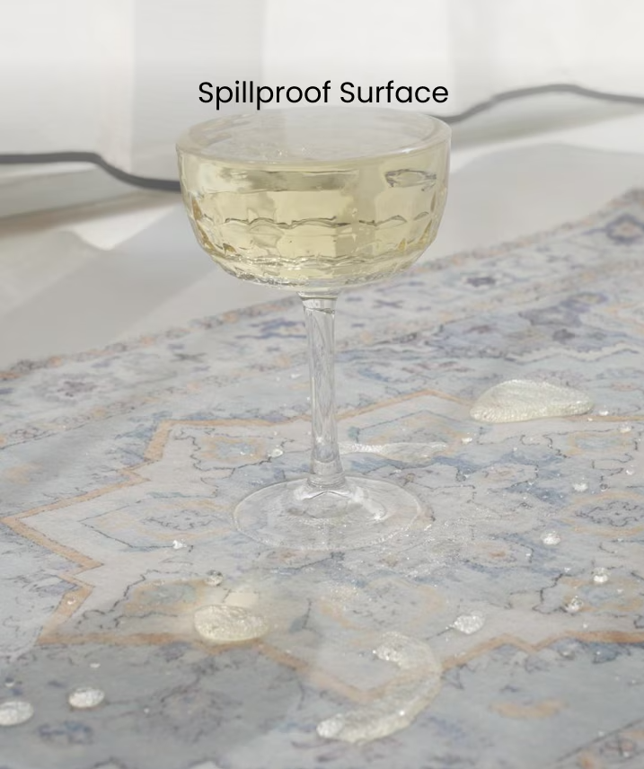 FLEXISPOT Wasbaar langpolig fleece vloerkleed – 8 mm dik, grote maten (wasbaar vloerkleed) 190 x 275 cm