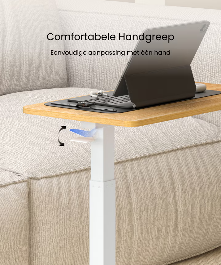 FLEXISPOT In hoogte verstelbare bijzettafel, met bekerhouder (H3)