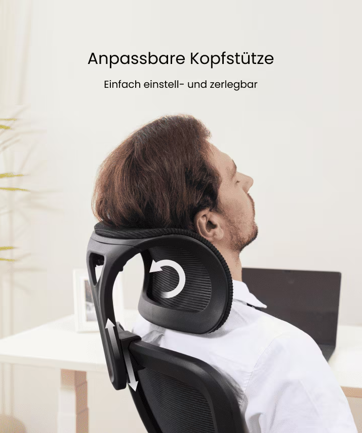 Ergonomische Bureaustoel -  Office Chair - Gamestoel - Volwassenen - Zwart - FLEXISPOT