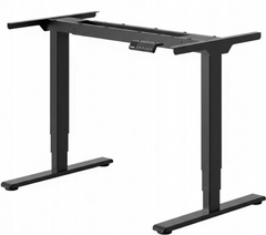 Zit sta bureau - Elektrisch - Verstelbaar - Bureauframe - Zwart - ED5B - FLEXISPOT