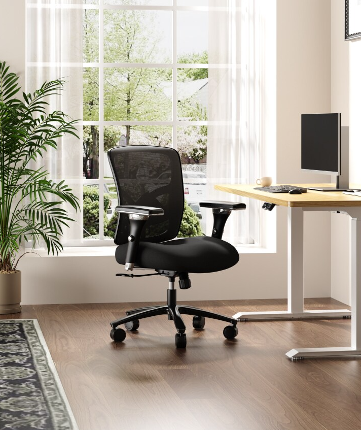 Ergonomische Bureaustoel -  Office Chair - Gamestoel - Volwassenen - Zwart - FLEXISPOT