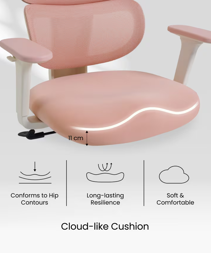 Ergonomische Bureaustoel -  Office Chair - Gamestoel - Volwassenen - Roze - FLEXISPOT