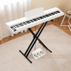 Keyboard - Digitale piano - Piano - 88 toetsen - Wit - COSTWAY