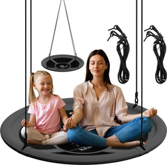 Kesser Nestschommel - Hangschommel - Ø60 cm - Tuinschommel - Grijs