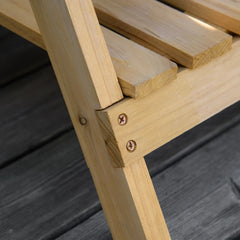 Oppottafel - Tuinwerktafel - Plantentafel - 80x40 cm - Bruin - Outsunny