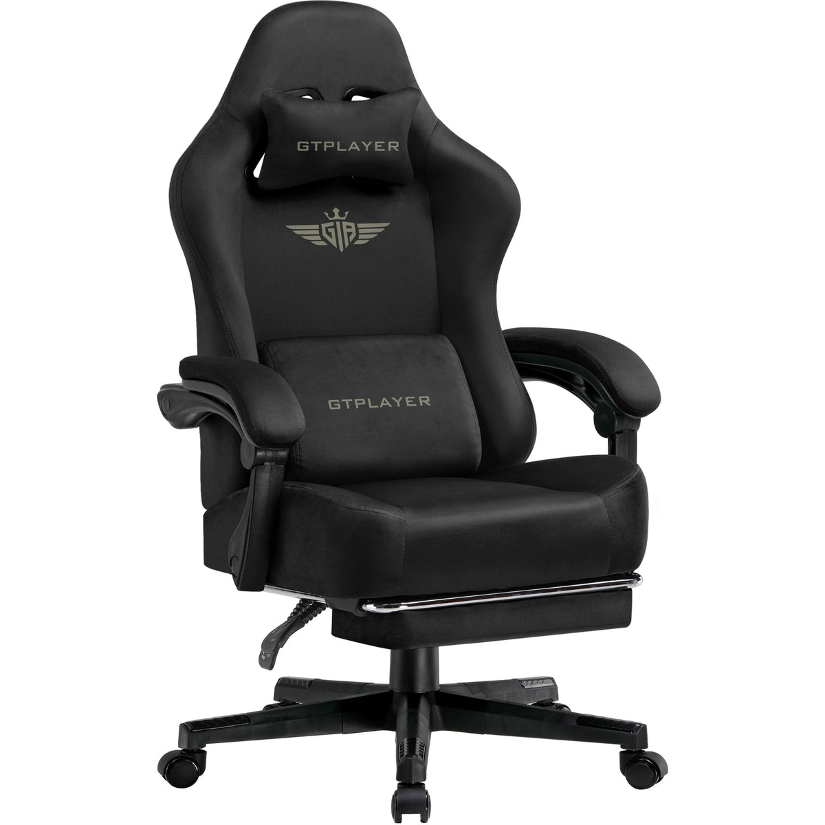Ergonomische Bureaustoel -  Office Chair - Gamestoel - Volwassenen - Zwart - GTPLAYER