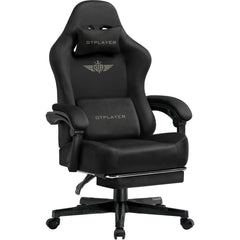 Ergonomische Bureaustoel -  Office Chair - Gamestoel - Volwassenen - Zwart - GTPLAYER