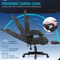 Ergonomische Bureaustoel -  Office Chair - Gamestoel - Volwassenen - Zwart - GTPLAYER