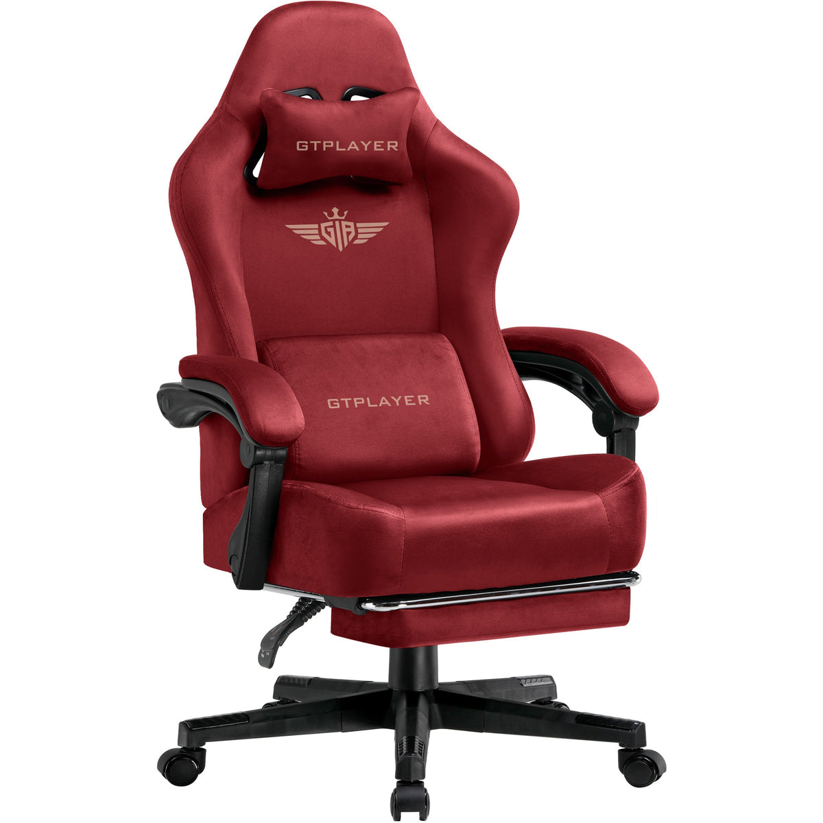 Ergonomische Bureaustoel -  Office Chair - Gamestoel - Volwassenen - Rood - GTPLAYER