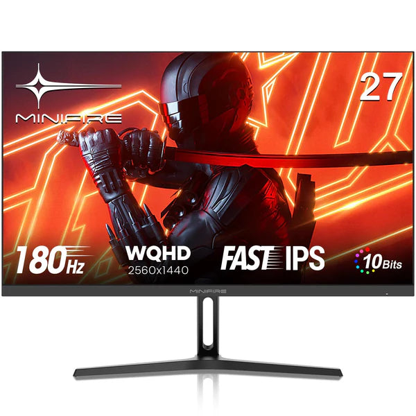 Gaming Monitor - Beeldscherm computer - 27 inch - 180Hz - WQHD - Minifire