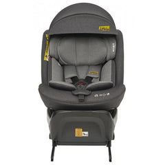 Autostoel - Isofix Autostoeltje - 0-12 jaar - Grijs - Jovikids