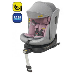 Autostoel - Isofix Autostoeltje - 0-12 jaar - Roze - Jovikids