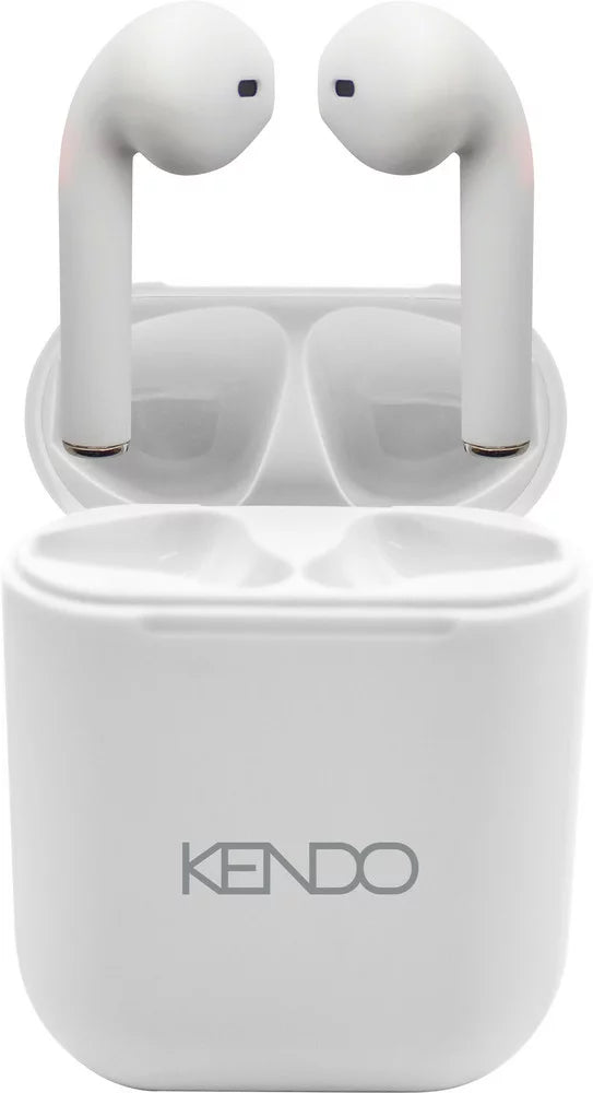 Oortjes draadloos - Bluetooth - USB C - Wit - Kendo •