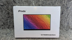 Portable monitor - Draagbare monitor voor laptop - 60Hz - 15,6 inch - Zwart - Iproda