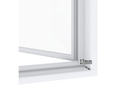 Deurhor - schuifdeur met insectenhor, 120 x 240 cm, wit - Livarno