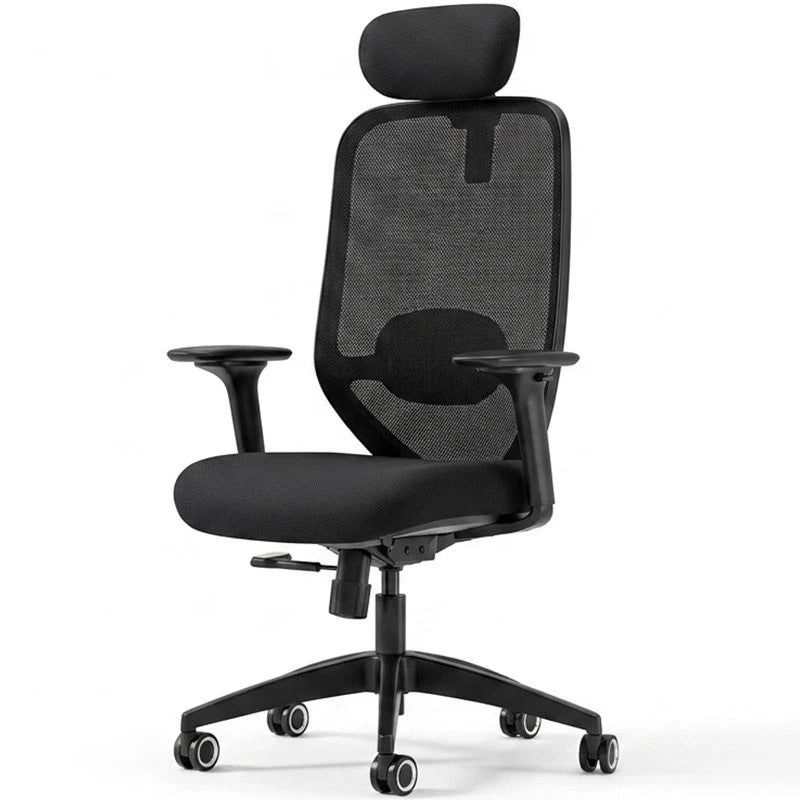 FLEXISPOT Ergonomische bureaustoel C5B-F1-HD, 4D-armleuningen, zwart