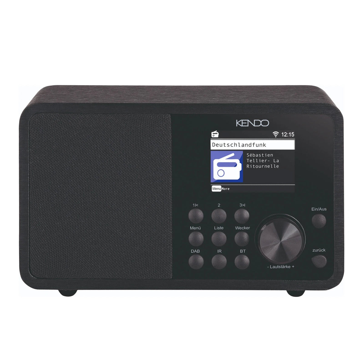 Internet radio - Met bluetooth & DAB+ - Zwart - Kendo •