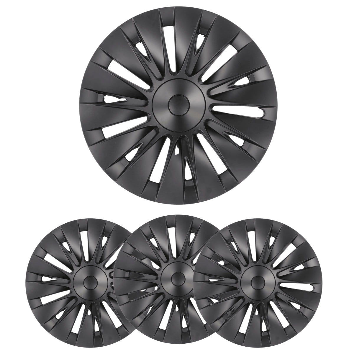 Set van 4 replica Induction 19" bezels voor Tesla Model YZoekopdrachtSet van 4 replica Induction 19" bezels voor Tesla Model Y