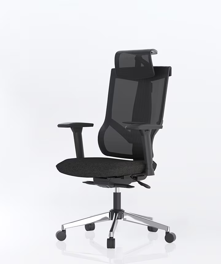 Ergonomische Bureaustoel -  Office Chair - Gamestoel - Volwassenen - Zwart - BS6B - FLEXISPOT