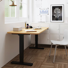 Zit sta bureau - Elektrisch - Verstelbaar - Bureauframe - Zwart - ED5B - FLEXISPOT